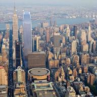 The skyline with 15 Penn Plaza, as envisioned by opponents.